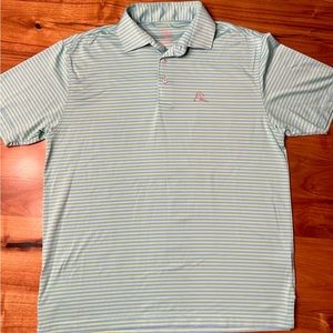 Rhoback M Golf Polo (Retail $90) slightly used
